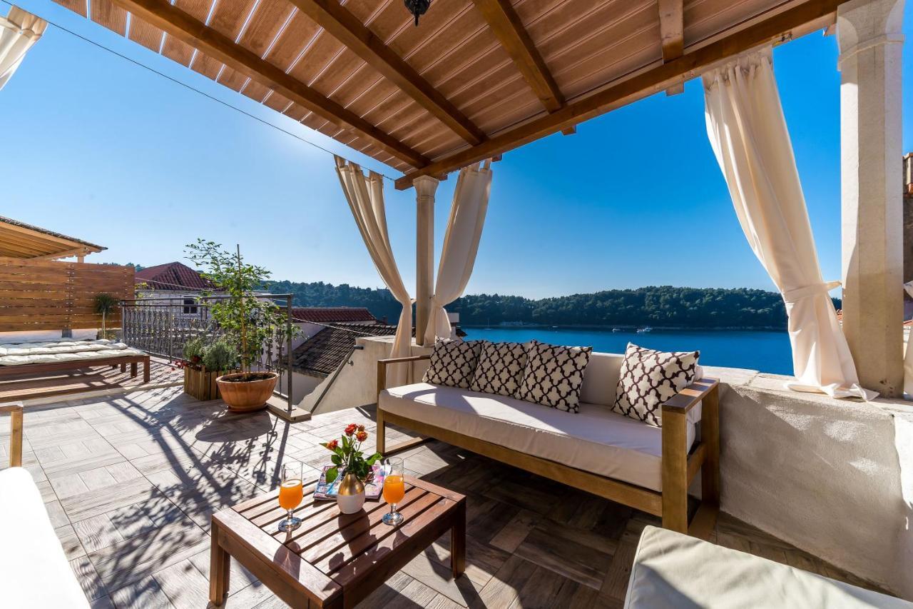 Dubrovnik-Cavtat Villa Mima -Sea Front Villa With Pool ภายนอก รูปภาพ